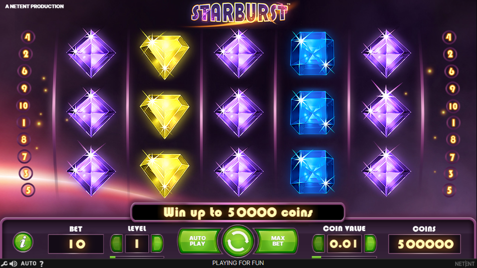 Starburst Slot Bet